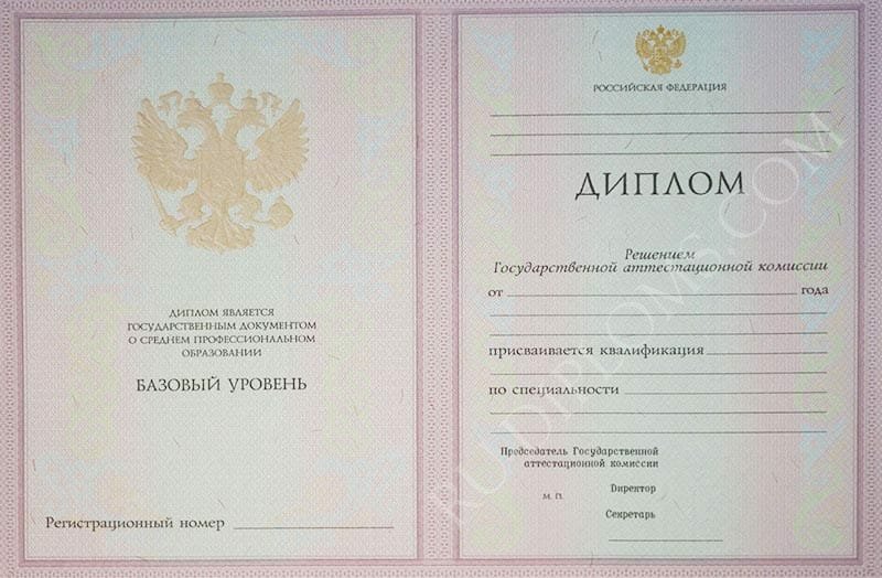 Диплом техникума или колледжа 2004-2006 год Диплом техникума или колледжа 2004-2006 год