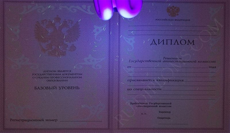 Диплом техникума или колледжа 2004-2006 год Диплом техникума или колледжа 2004-2006 год