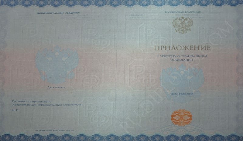 Аттестат о среднем образовании 2014-2024 НОВОГО ОБРАЗЦА Аттестат о среднем образовании 2014-2024 НОВОГО ОБРАЗЦА