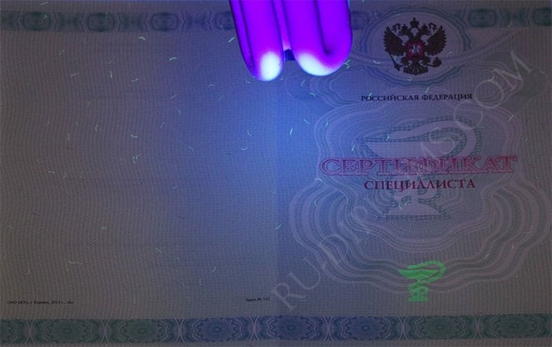 Медицинский сертификат специалиста Медицинский сертификат специалиста