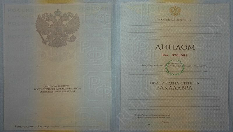 Диплом бакалавра 2004-2009 год Диплом бакалавра 2004-2009 год